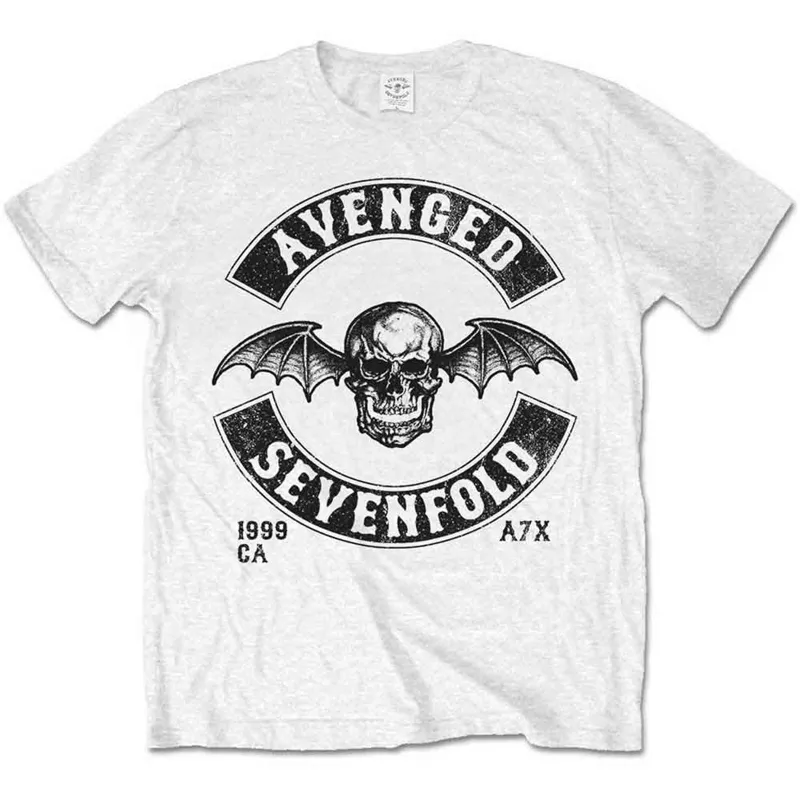 AVENGED SEVENFOLD - MOTO SEAL - T-Shirt White sold by Spiral Direct