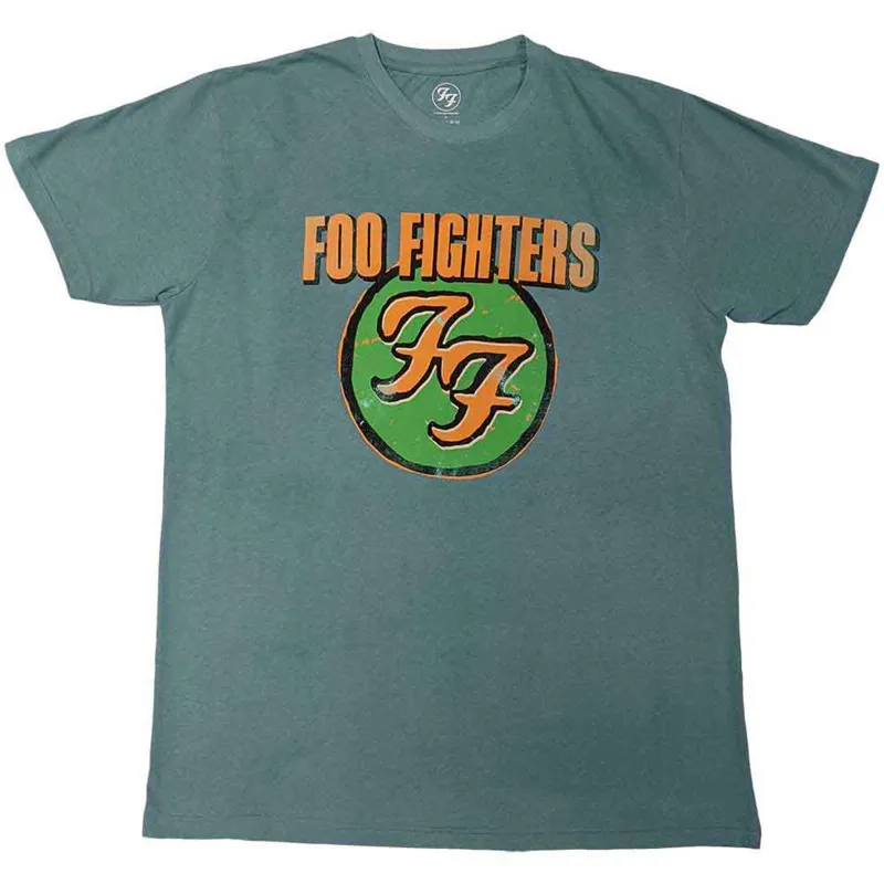 FOO FIGHTERS - GRAFF - T-Shirt Blue made by Spiral Direct
