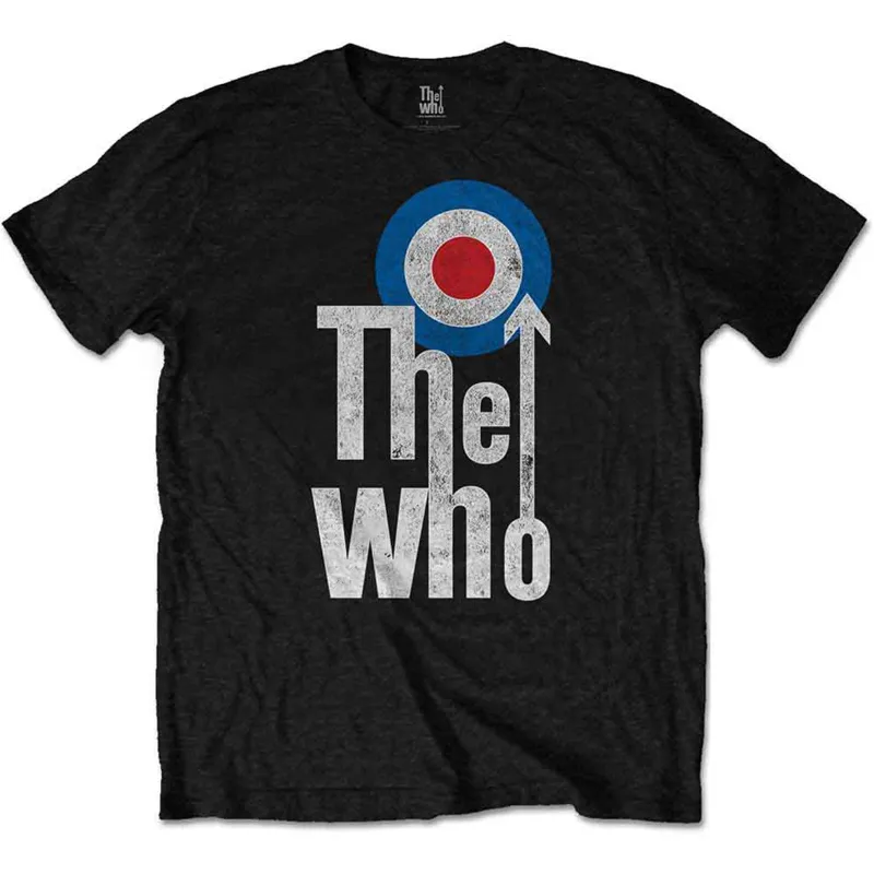 THE WHO - ELEVATED TARGET - T-Shirt Black made by Spiral Direct