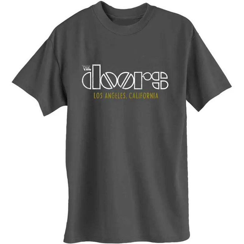 THE DOORS - LA CALIFORNIA - T-Shirt Grey sold by Spiral Direct