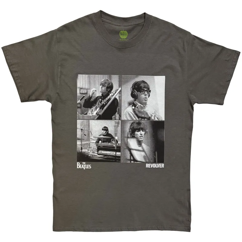 BEATLES, THE - REVOLVER STUDIO SHOTS - T-Shirt Grey sold by Spiral Direct