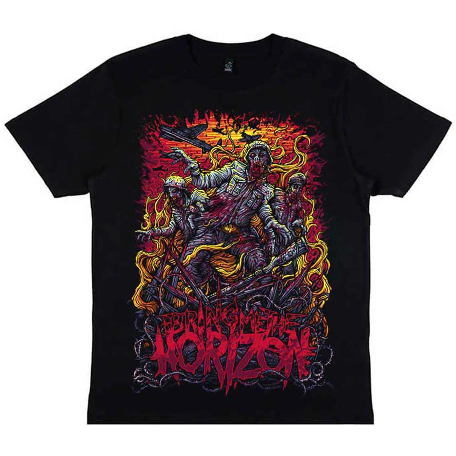 BRING ME THE HORIZON - ZOMBIE ARMY - T-Shirt Black sold by Spiral Direct