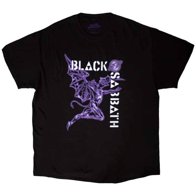 BLACK SABBATH - RETRO HENRY - T-Shirt Black sold by Spiral Direct