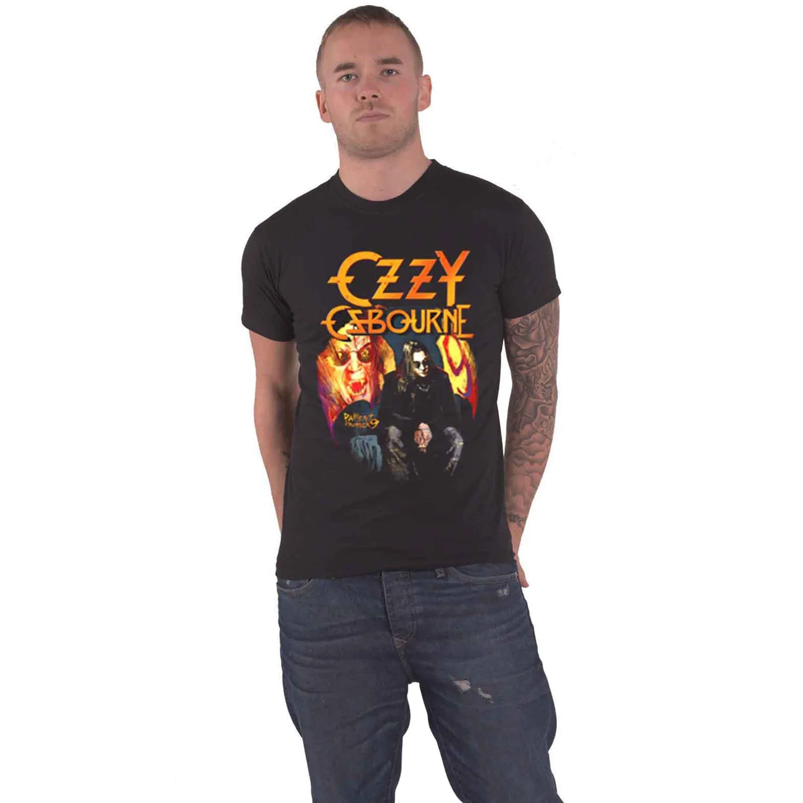 OZZY OSBOURNE - SD 9 - T-Shirt Black sold by Spiral Direct product image thumbnail 2