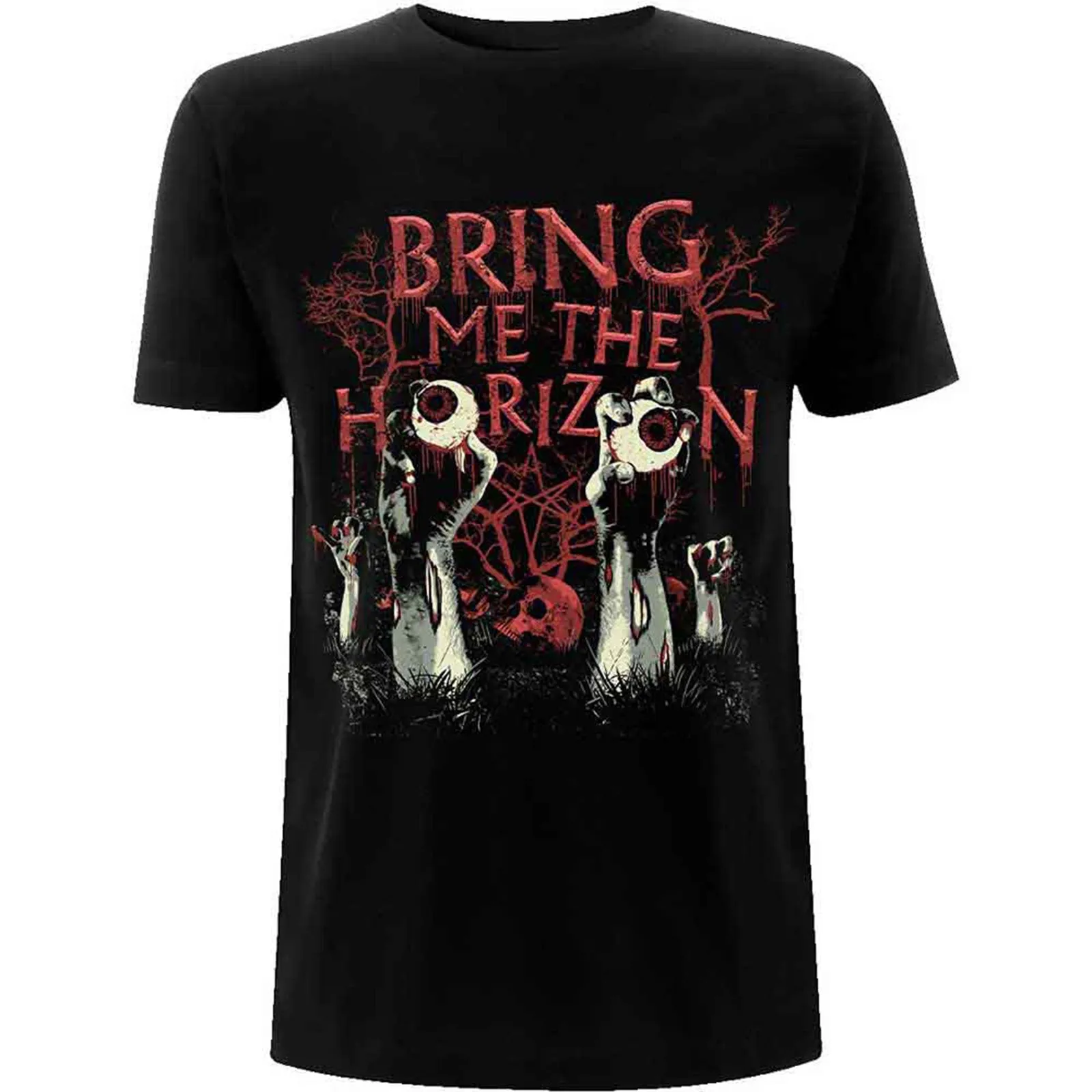 BRING ME THE HORIZON - GRAVEYARD EYES - T-Shirt Black sold by Spiral Direct