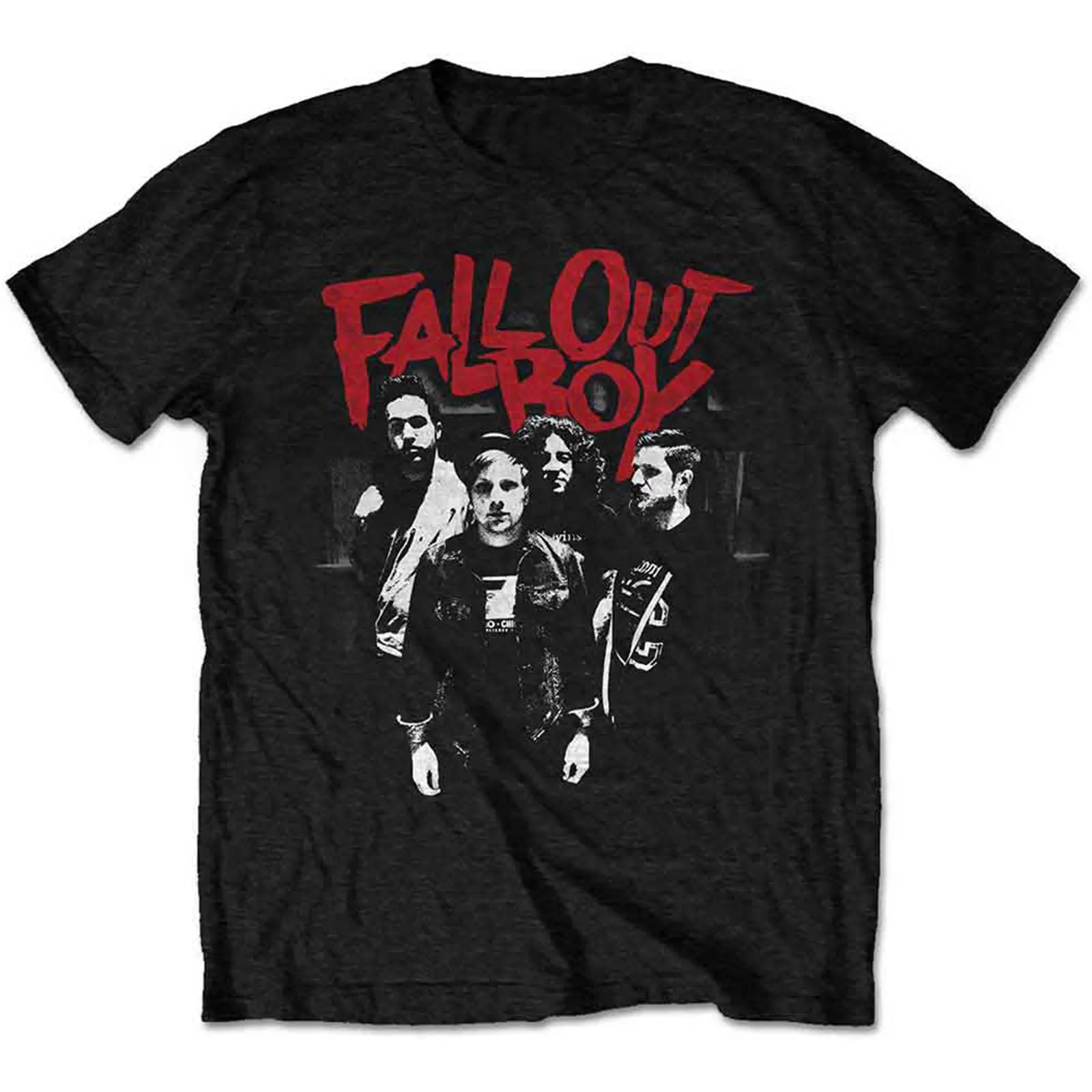 FALL OUT BOY - PUNK SCRATCH - T-Shirt Black sold by Spiral Direct