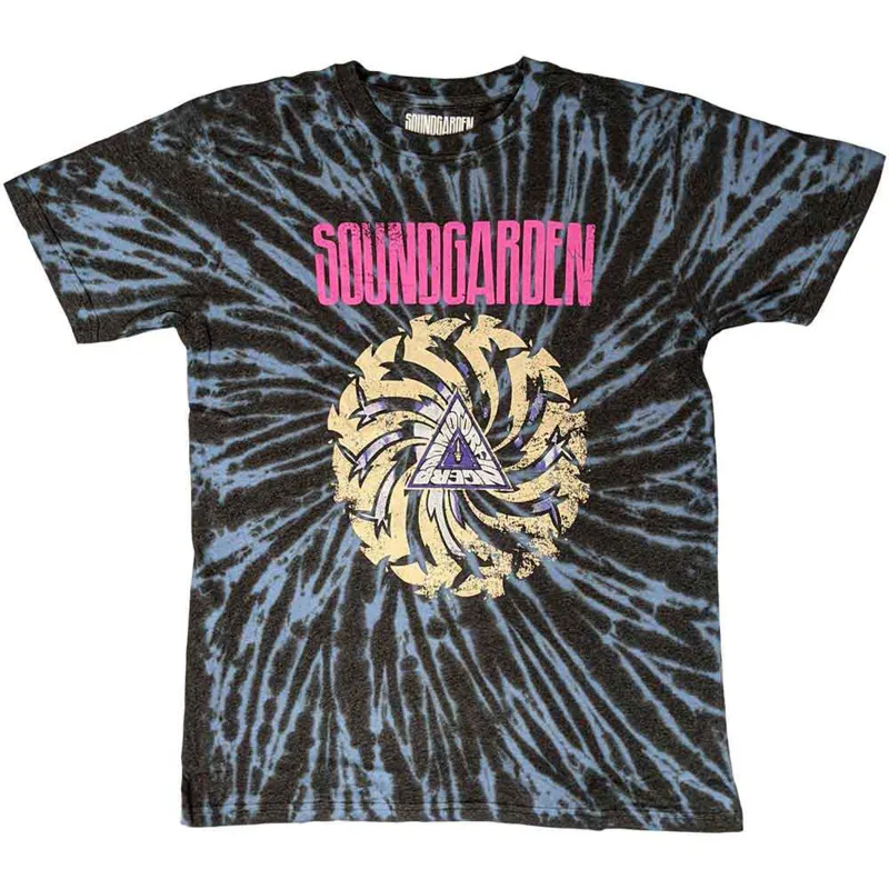 SOUNDGARDEN - BADMOTORFINGER - T-Shirt Blue (Wash Collection) made by Spiral Direct