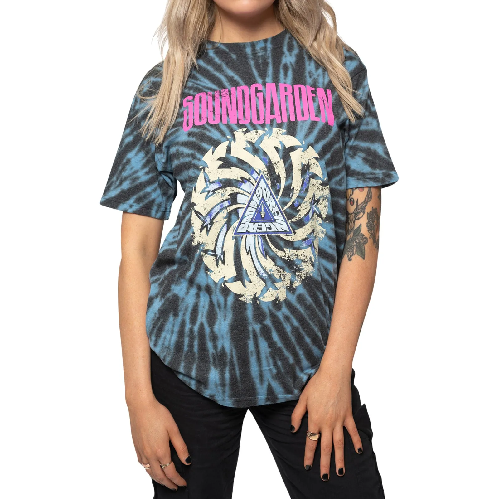 SOUNDGARDEN - BADMOTORFINGER - T-Shirt Blue (Wash Collection) sold by Spiral Direct product image thumbnail 2
