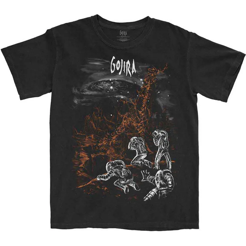 GOJIRA - EIFFEL FALLS - T-Shirt Black made by Spiral Direct