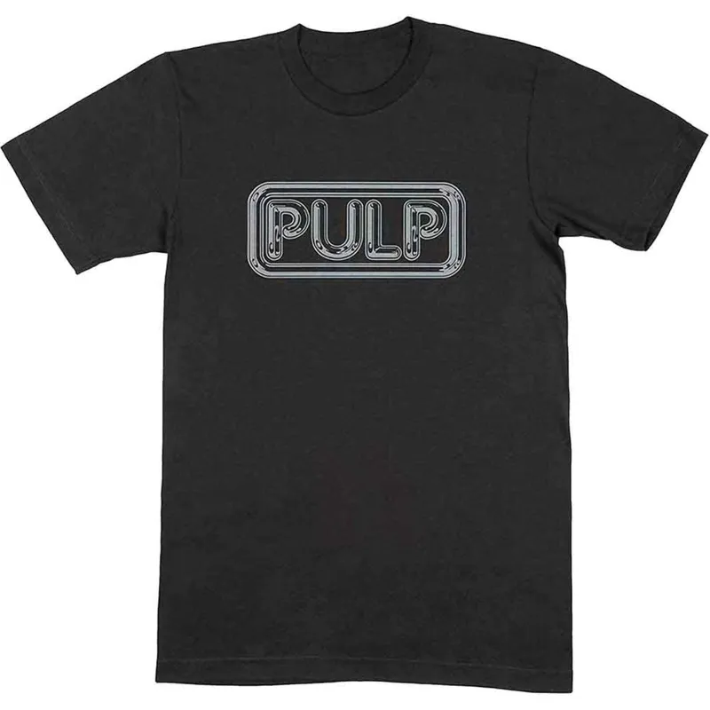 PULP - DIFFERENT CLASS LOGO - T-Shirt Black made by Spiral Direct