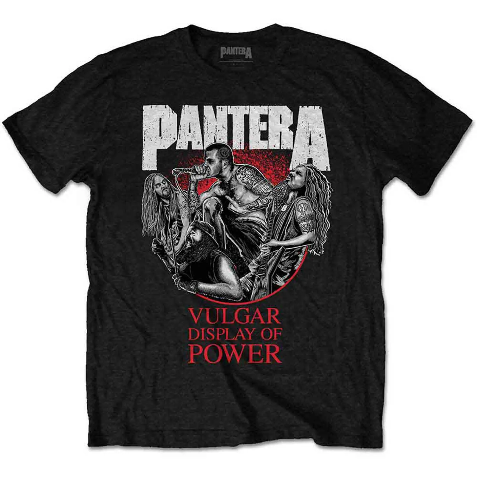 PANTERA - VULGAR DISPLAY OF POWER 30TH - T-Shirt Black sold by Spiral Direct