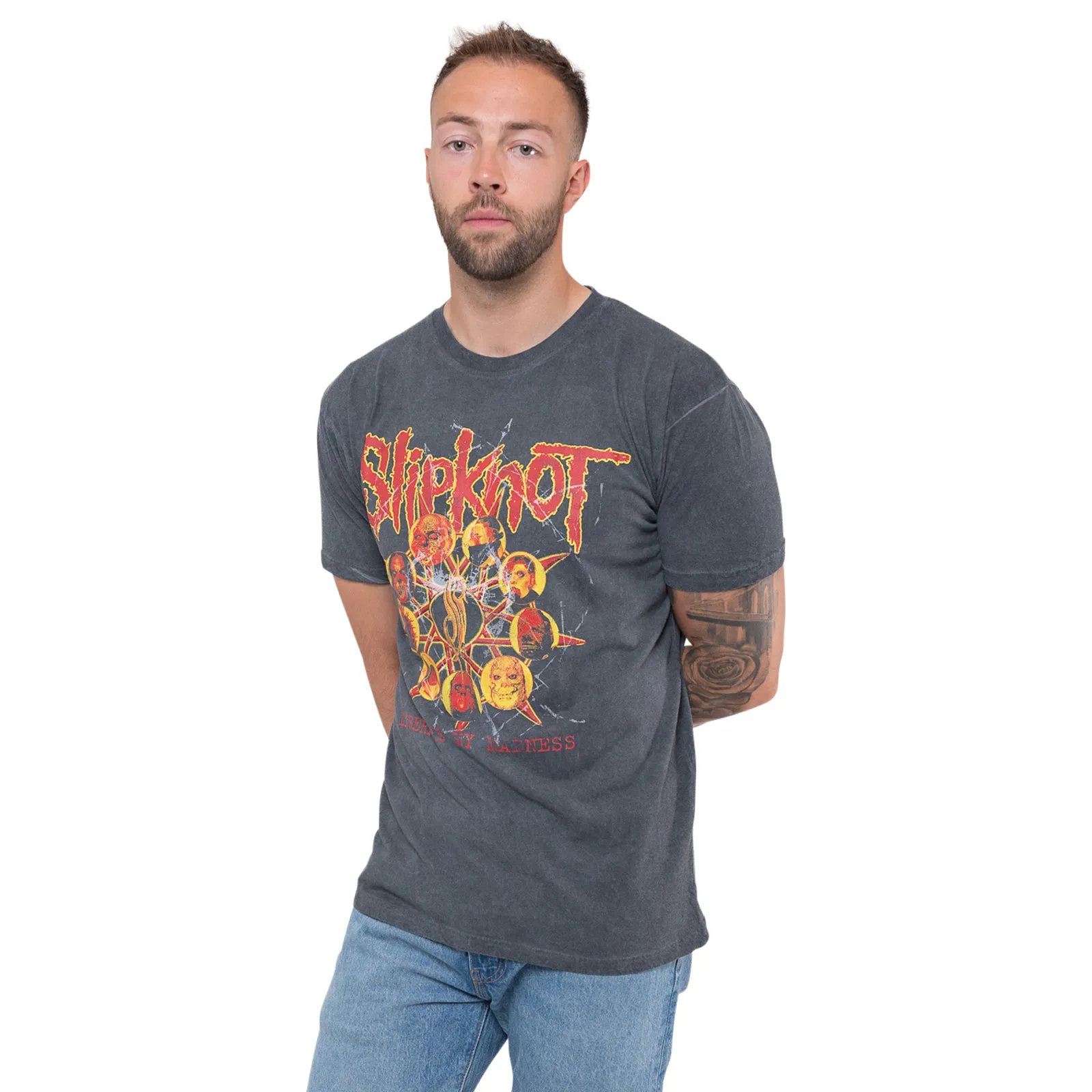 SLIPKNOT - LIBERATE - T-Shirt Black (Back Print & Wash Collection) sold by Spiral Direct product image thumbnail 3