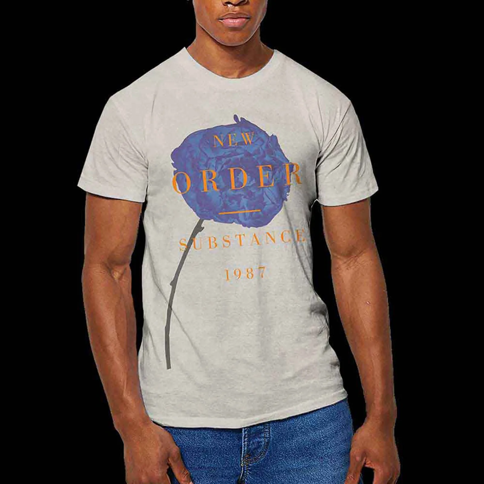NEW ORDER - SPRING SUBSTANCE - T-Shirt Neutral (Wash Collection) sold by Spiral Direct