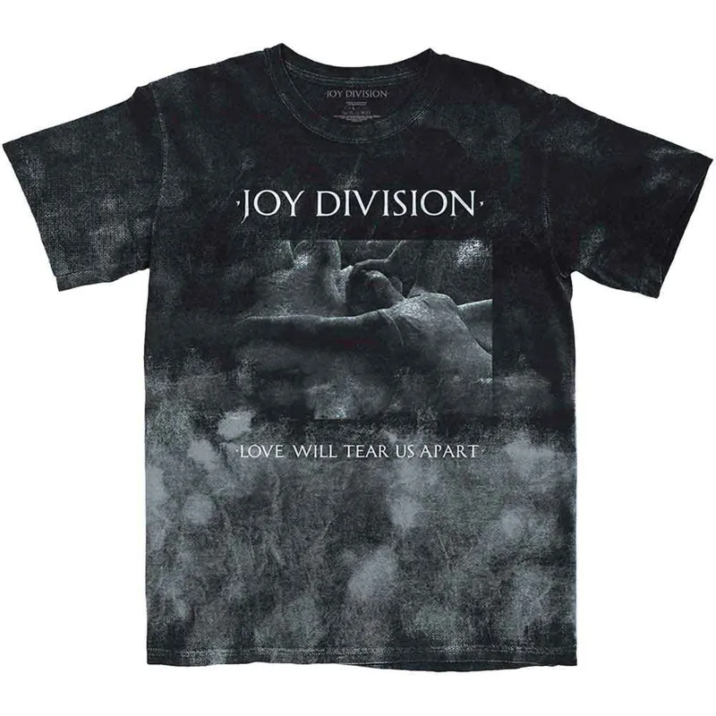 JOY DIVISION - TEAR US APART - T-Shirt Black (Wash Collection) made by Spiral Direct