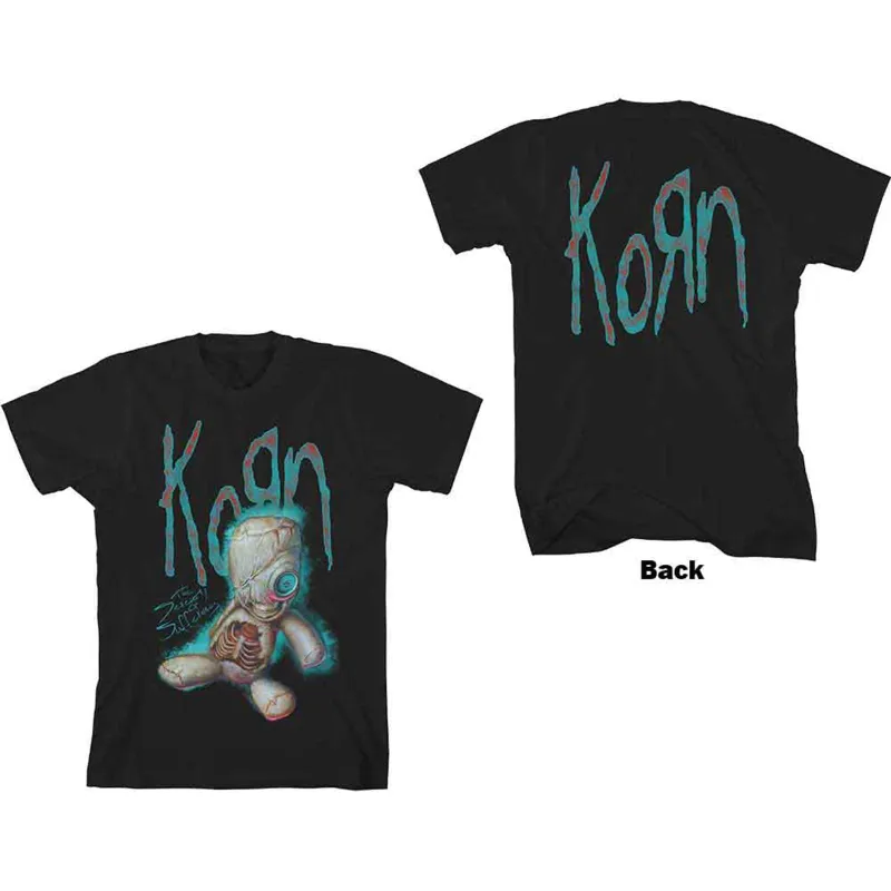 KORN - SOS DOLL - T-Shirt Black (Back Print) sold by Spiral Direct