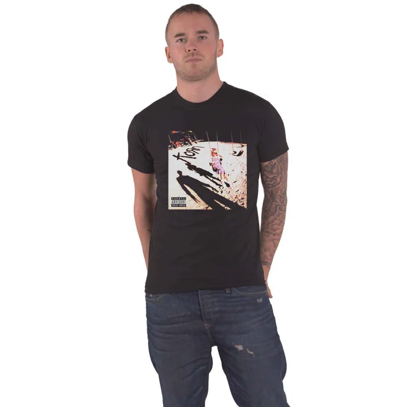 KORN - SELF TITLED - T-Shirt Black sold by Spiral Direct