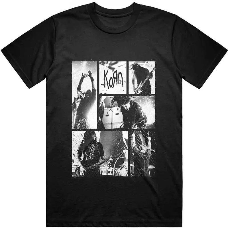 KORN - BLOCKS - T-Shirt Black sold by Spiral Direct