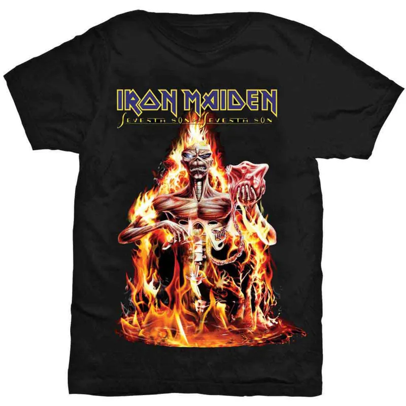 IRON MAIDEN - SEVENTH SON - T-Shirt Black sold by Spiral Direct