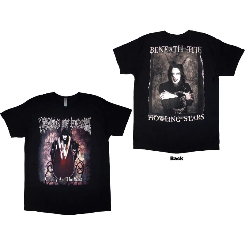 CRADLE OF FILTH - CRUELTY & THE BEAST - T-Shirt Black sold by Spiral Direct