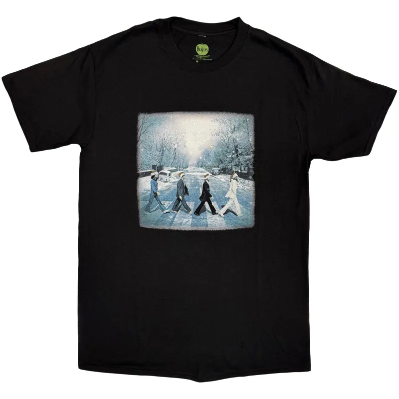 BEATLES, THE - ABBEY CHRISTMAS - T-Shirt Black sold by Spiral Direct