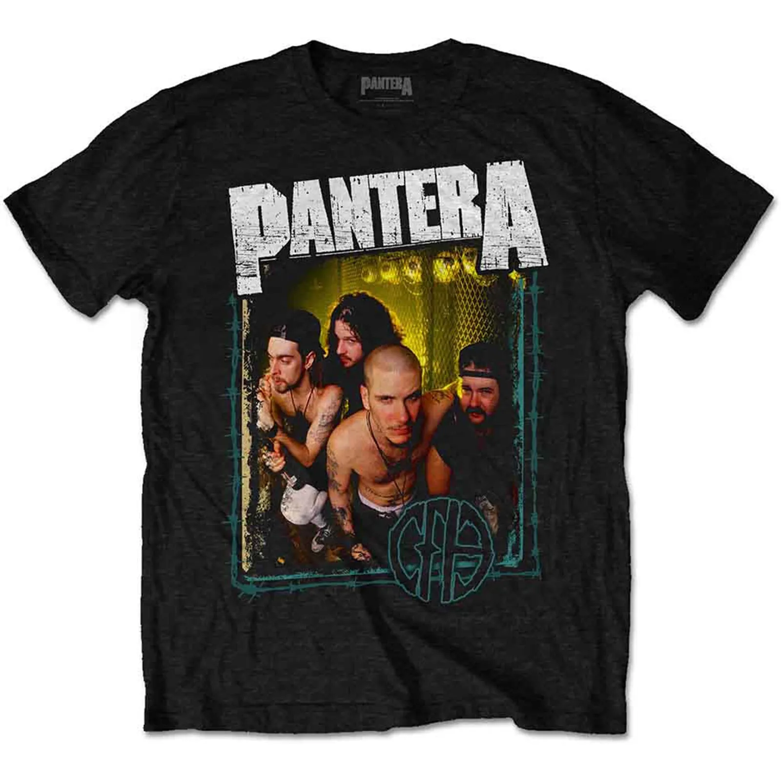 PANTERA - BARBED - T-Shirt Black sold by Spiral Direct