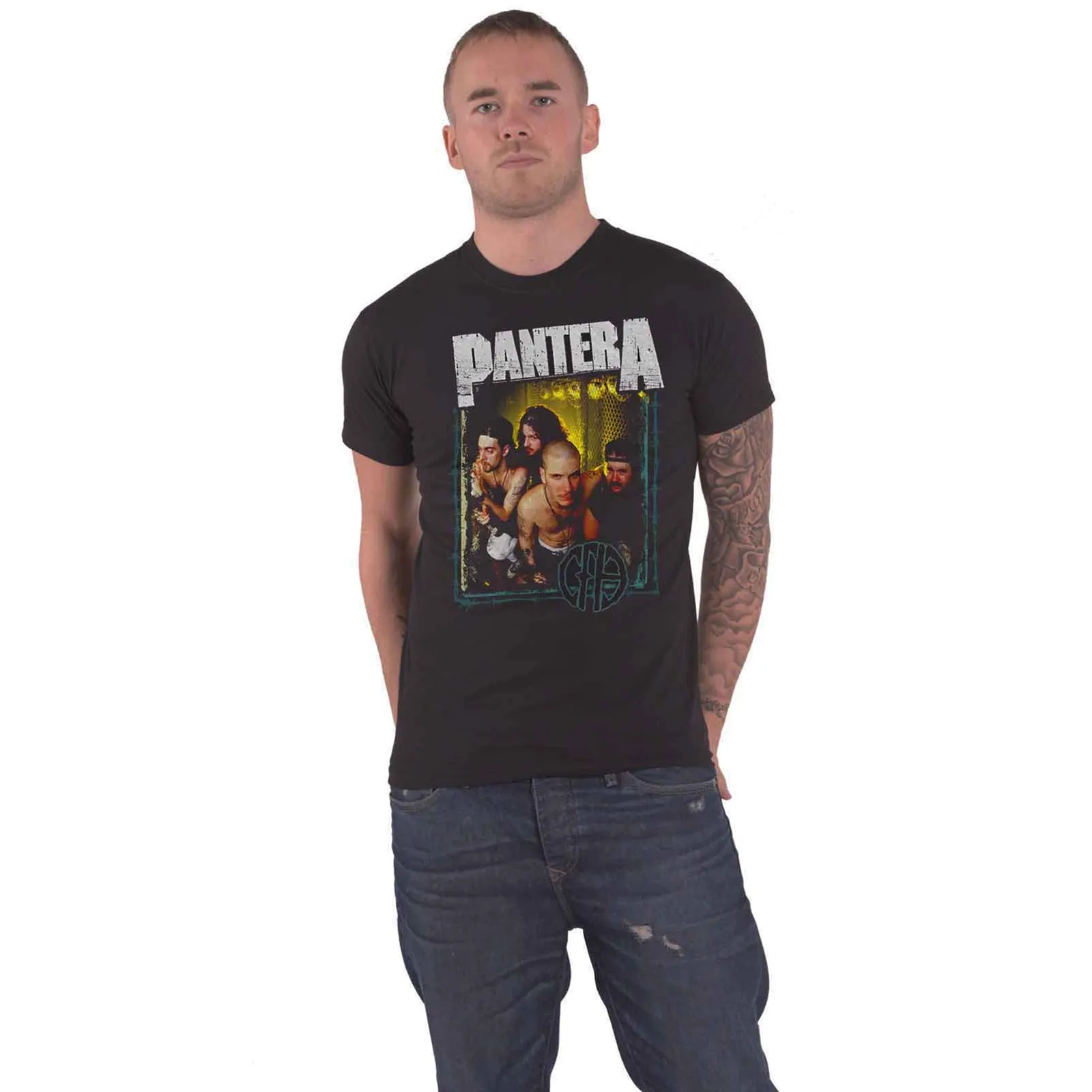 PANTERA - BARBED - T-Shirt Black sold by Spiral Direct product image thumbnail 2