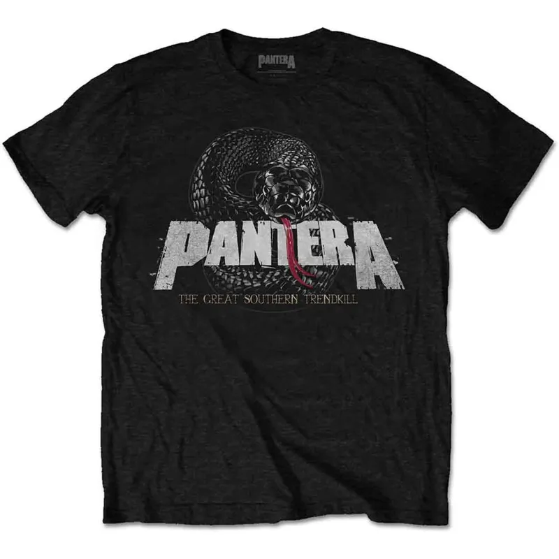 PANTERA - SNAKE LOGO - T-Shirt Black sold by Spiral Direct