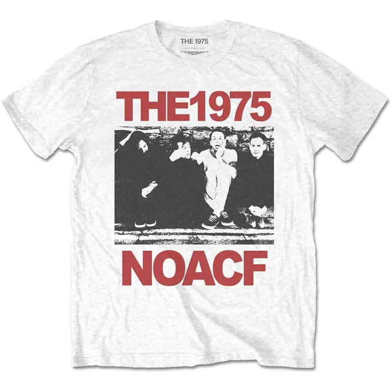 THE 1975 - NOACF - T-Shirt White made by Spiral Direct