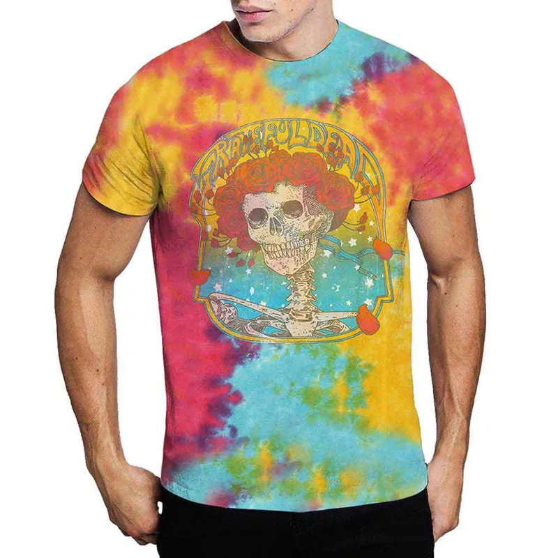 GRATEFUL DEAD - BERTHA FRAME - T-Shirt Multicolour (Wash Collection) made by Spiral Direct