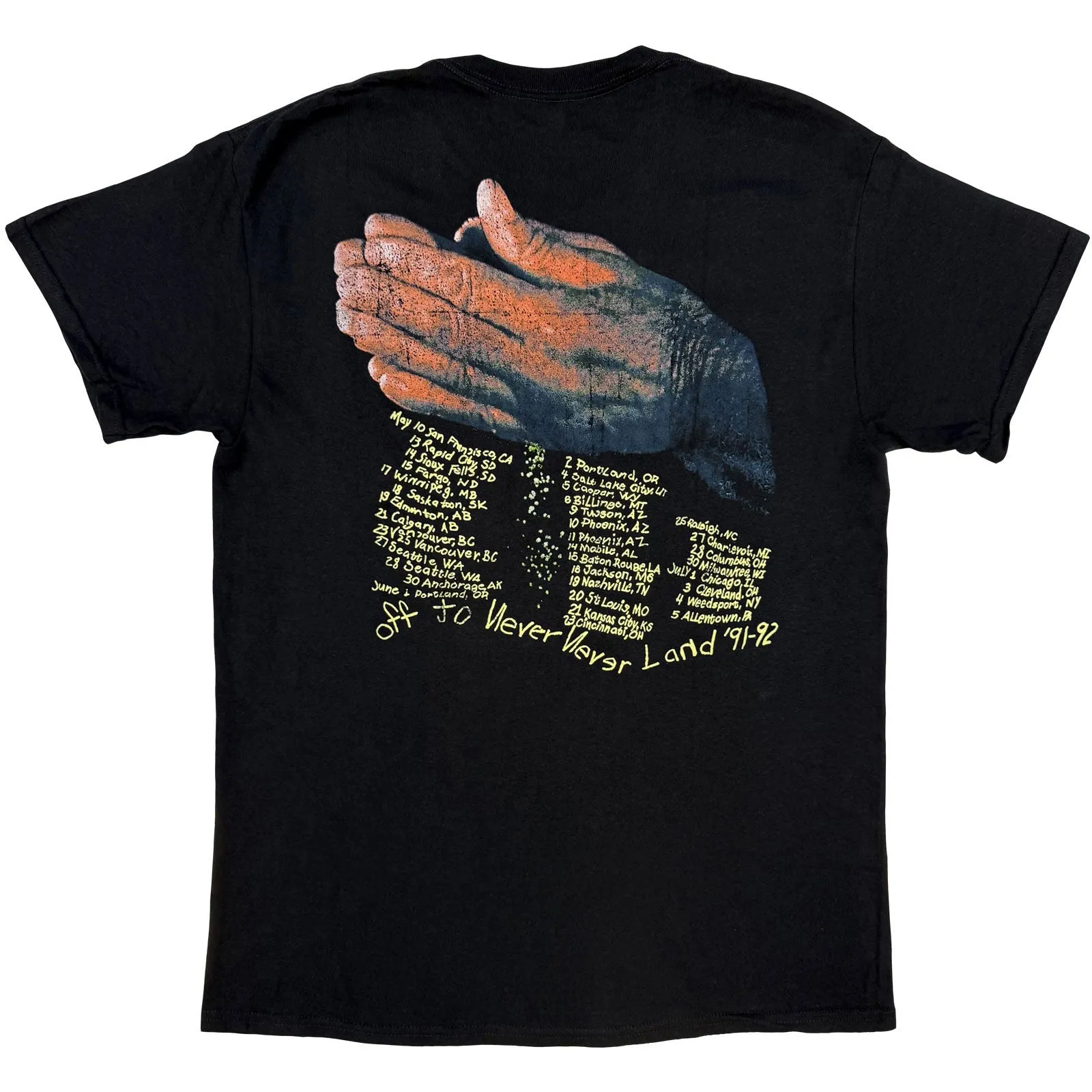 METALLICA - NEVERLAND - T-Shirt Black (Back Print) sold by Spiral Direct product image thumbnail 2