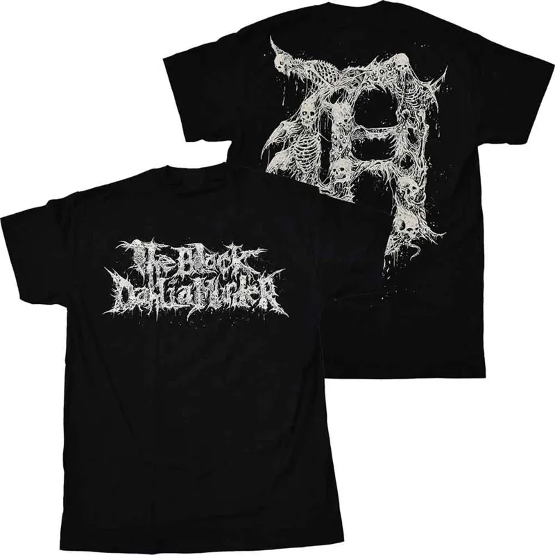 THE BLACK DAHLIA MURDER - DETROIT - T-Shirt Black (Back Print) made by Spiral Direct
