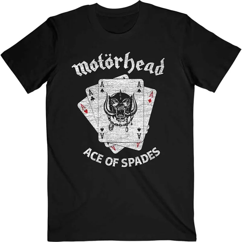 MOTORHEAD - FLAT WAR PIG ACES - T-Shirt Black sold by Spiral Direct