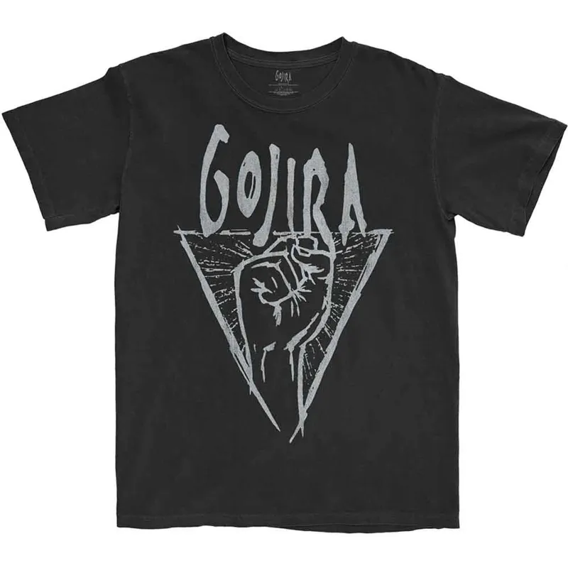 GOJIRA - POWER GLOVE - T-Shirt Black made by Spiral Direct