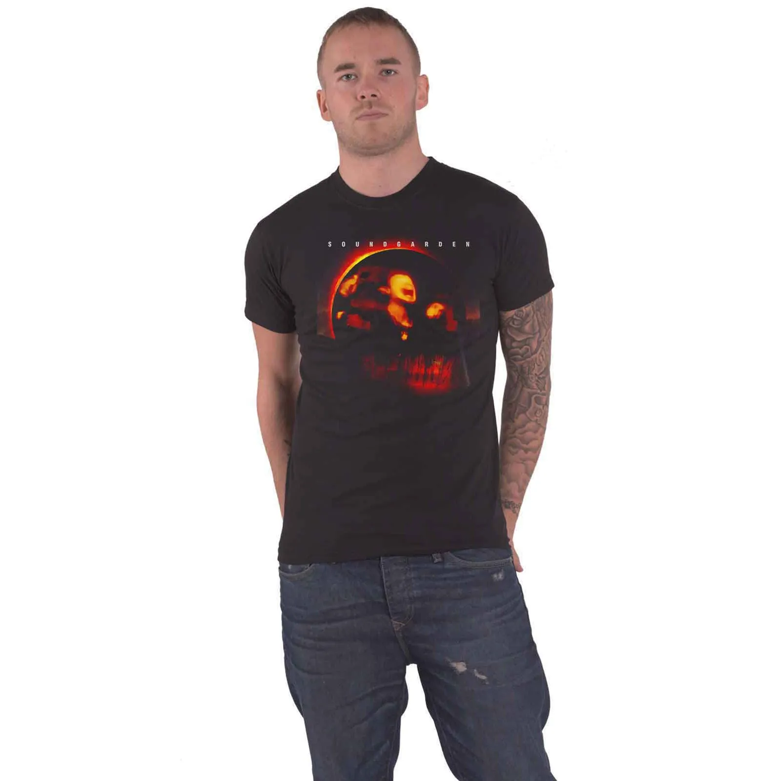 SOUNDGARDEN - SUPERUNKNOWN - T-Shirt Black sold by Spiral Direct product image thumbnail 2