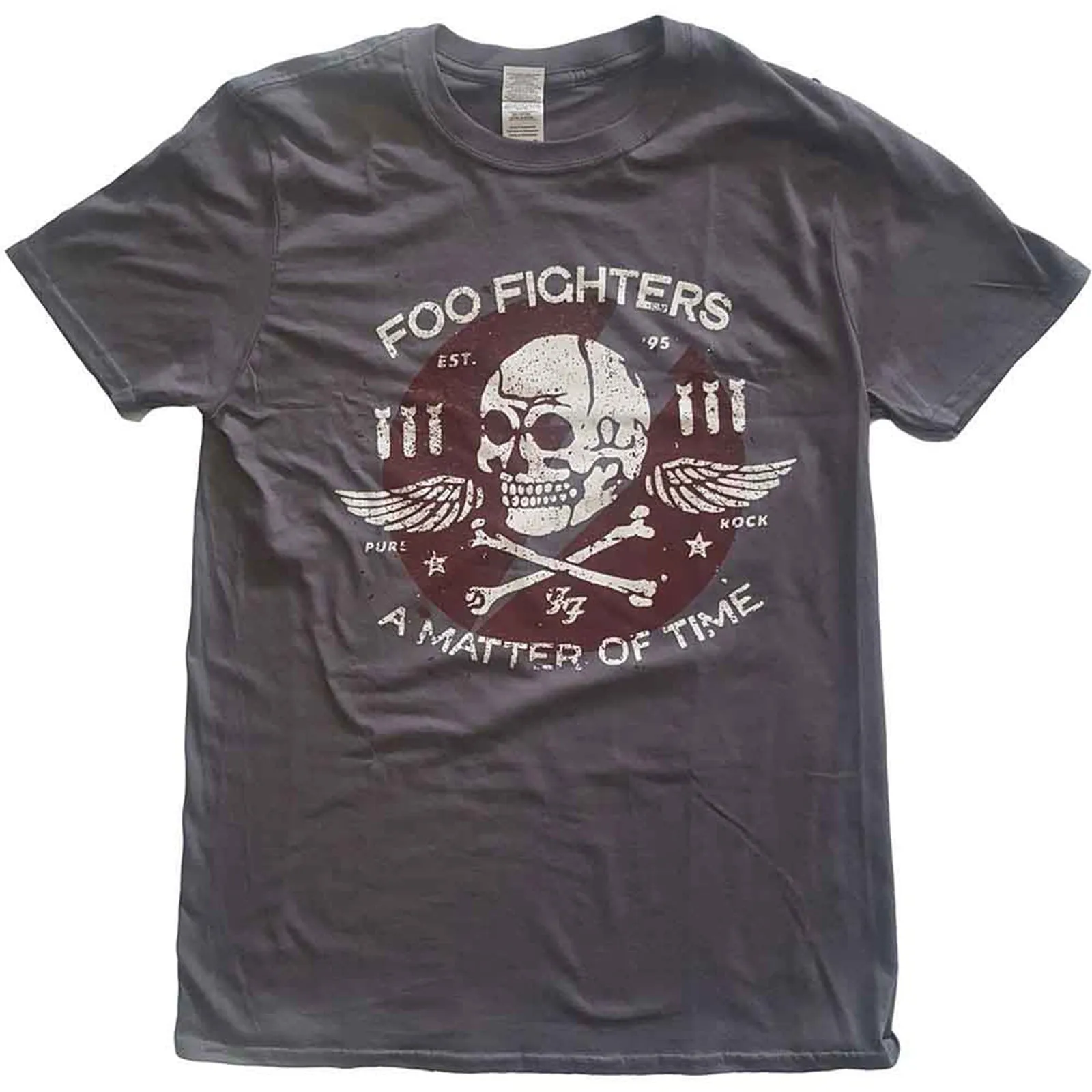 FOO FIGHTERS - MATTER OF TIME - T-Shirt Grey sold by Spiral Direct