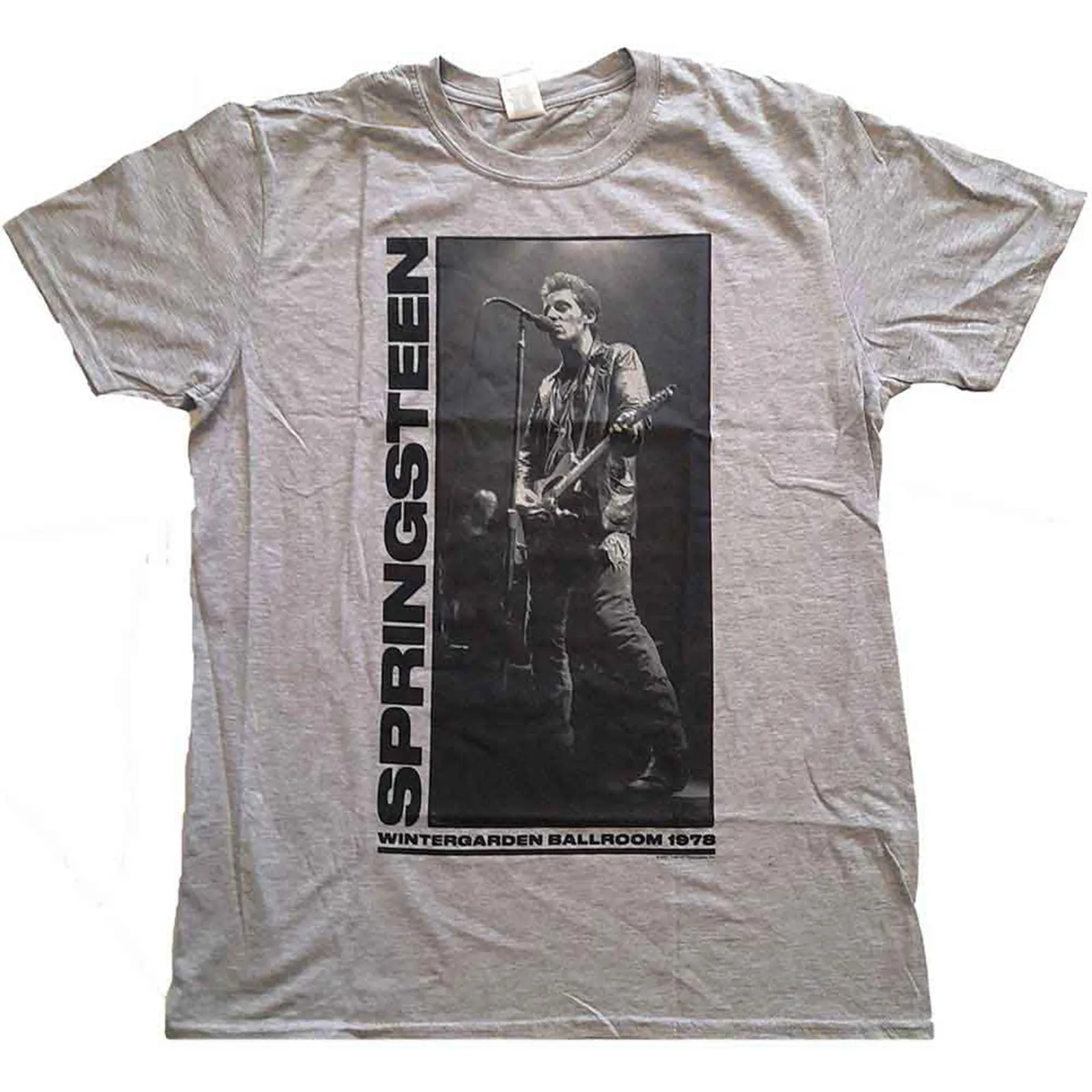 BRUCE SPRINGSTEEN - WINTERGARDEN PHOTO - T-Shirt Grey sold by Spiral Direct