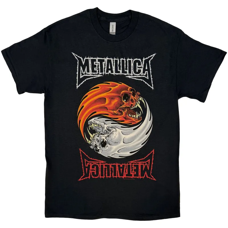 METALLICA - YIN YANG - T-Shirt Black sold by Spiral Direct