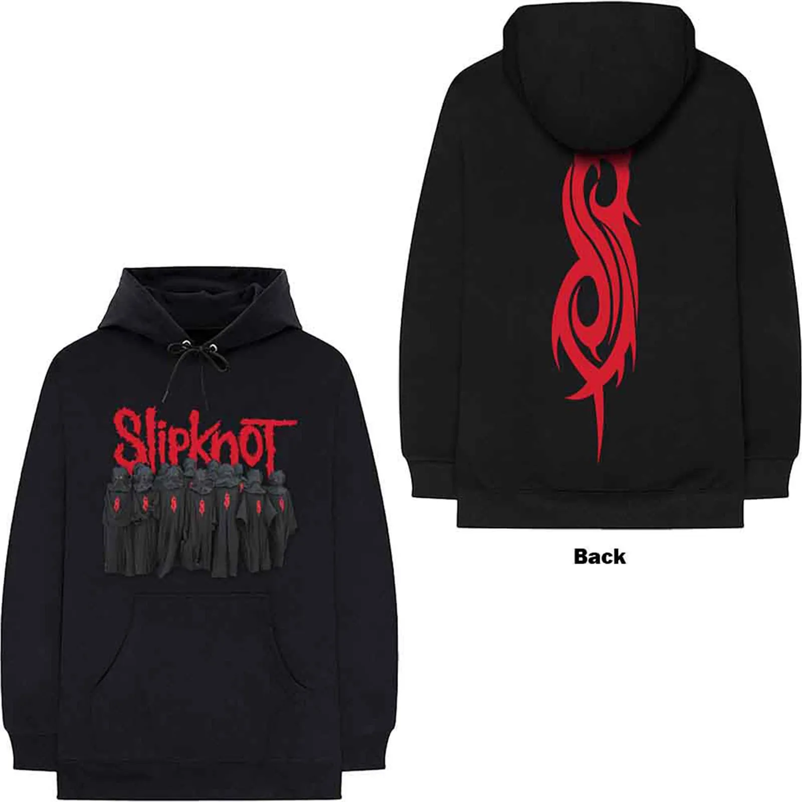 SLIPKNOT - CHOIR - Pullover Hoodie Black (Back Print) sold by Spiral Direct