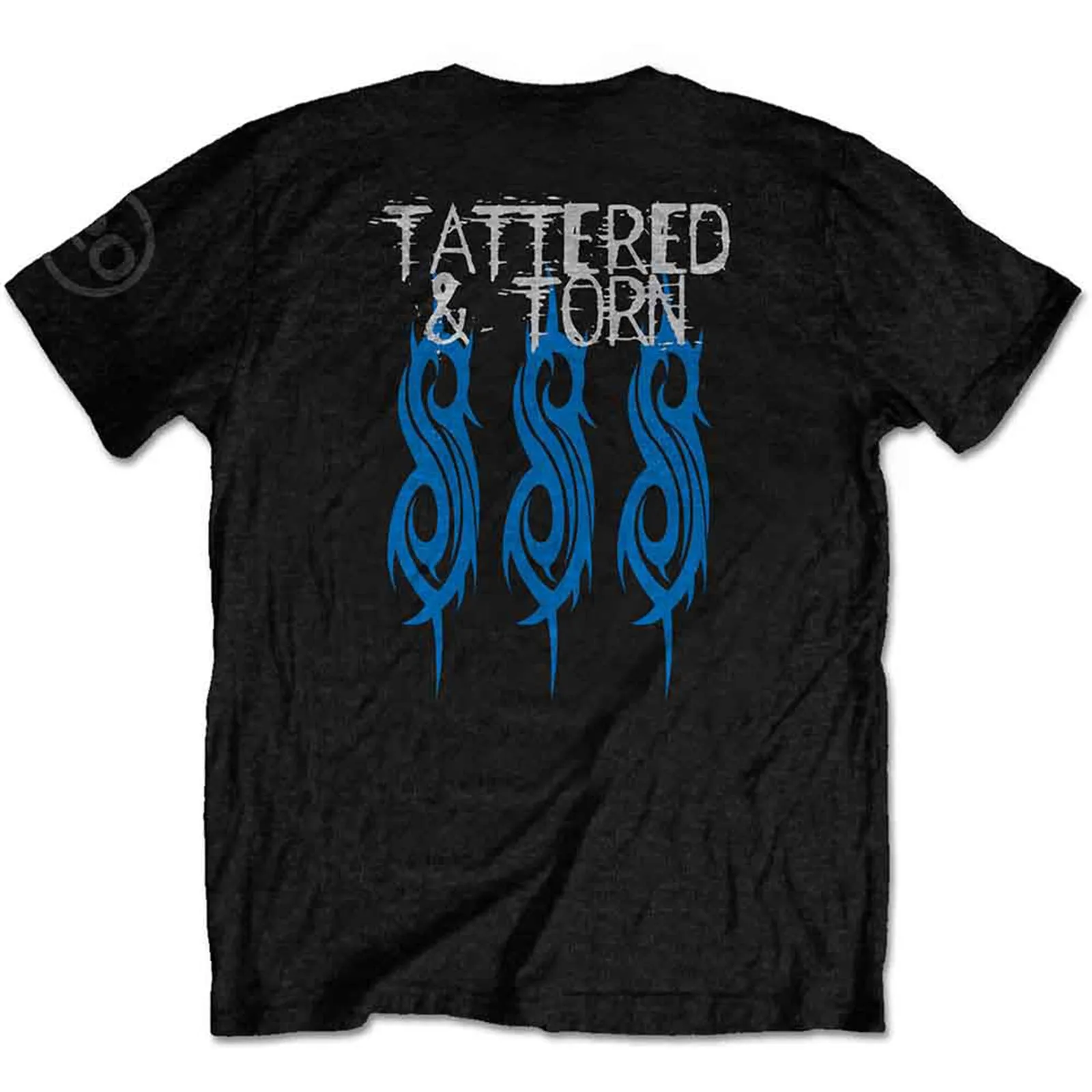 SLIPKNOT - 20TH ANNIVERSARY TATTERED & TORN - T-Shirt Black (Back Print) sold by Spiral Direct product image thumbnail 2