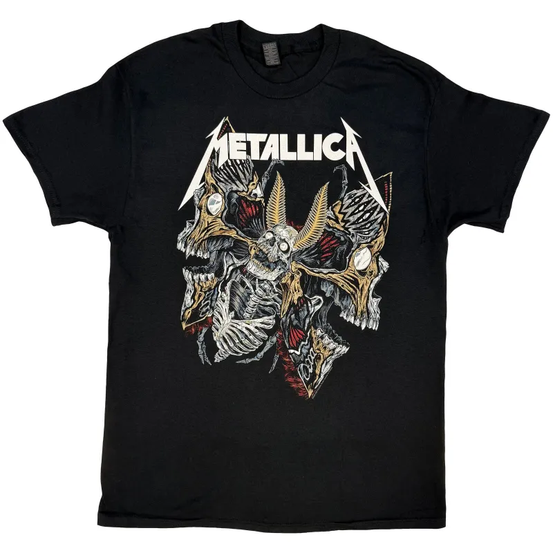 METALLICA - SKULL MOTH - T-Shirt Black sold by Spiral Direct