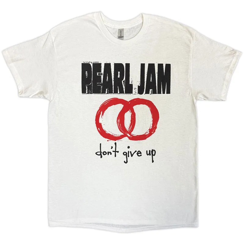 PEARL JAM - DON'T GIVE UP - T-Shirt White made by Spiral Direct