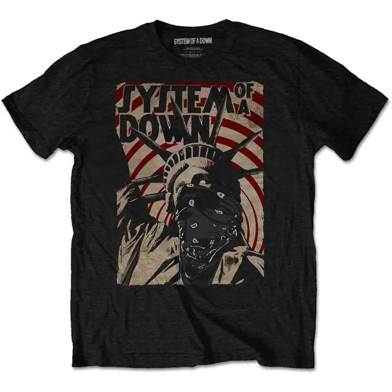 SYSTEM OF A DOWN - LIBERTY BANDIT - T-Shirt Black sold by Spiral Direct