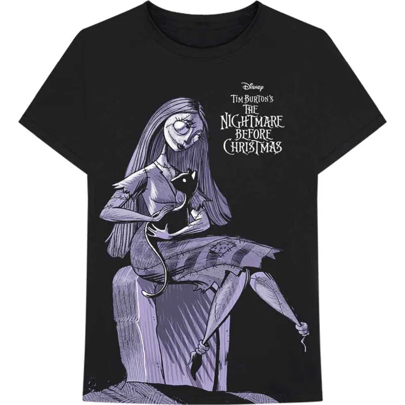 THE NIGHTMARE BEFORE CHRISTMAS - SALLY JUMBO - T-Shirt Black made by Spiral Direct
