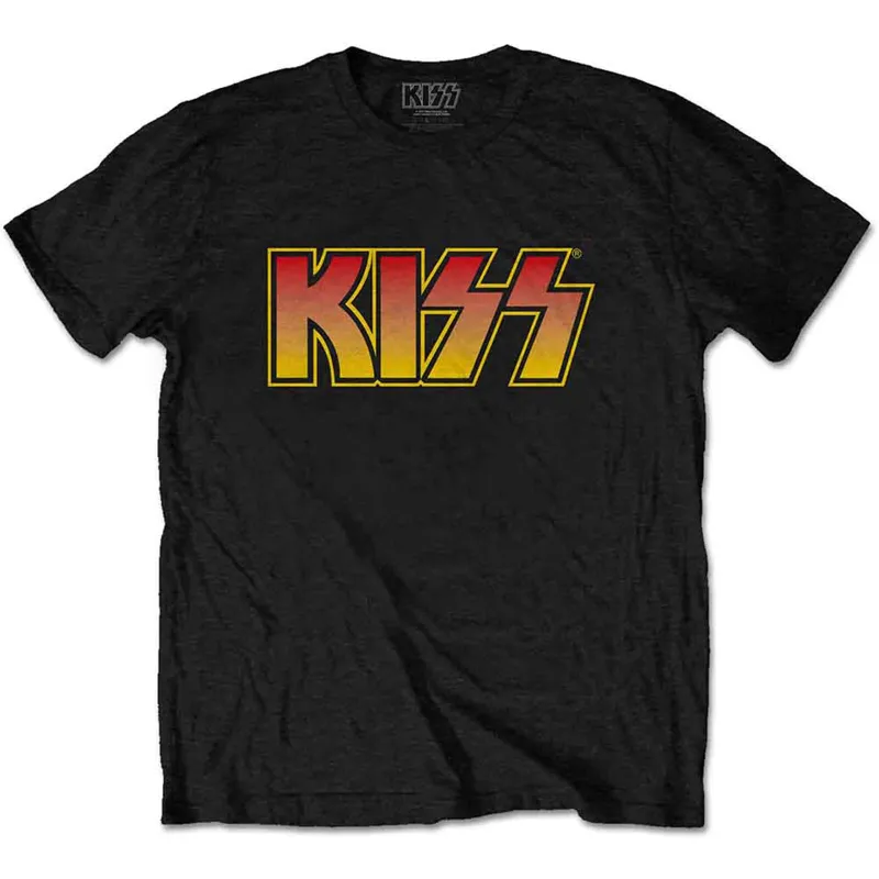 KISS - CLASSIC LOGO - T-Shirt Black sold by Spiral Direct
