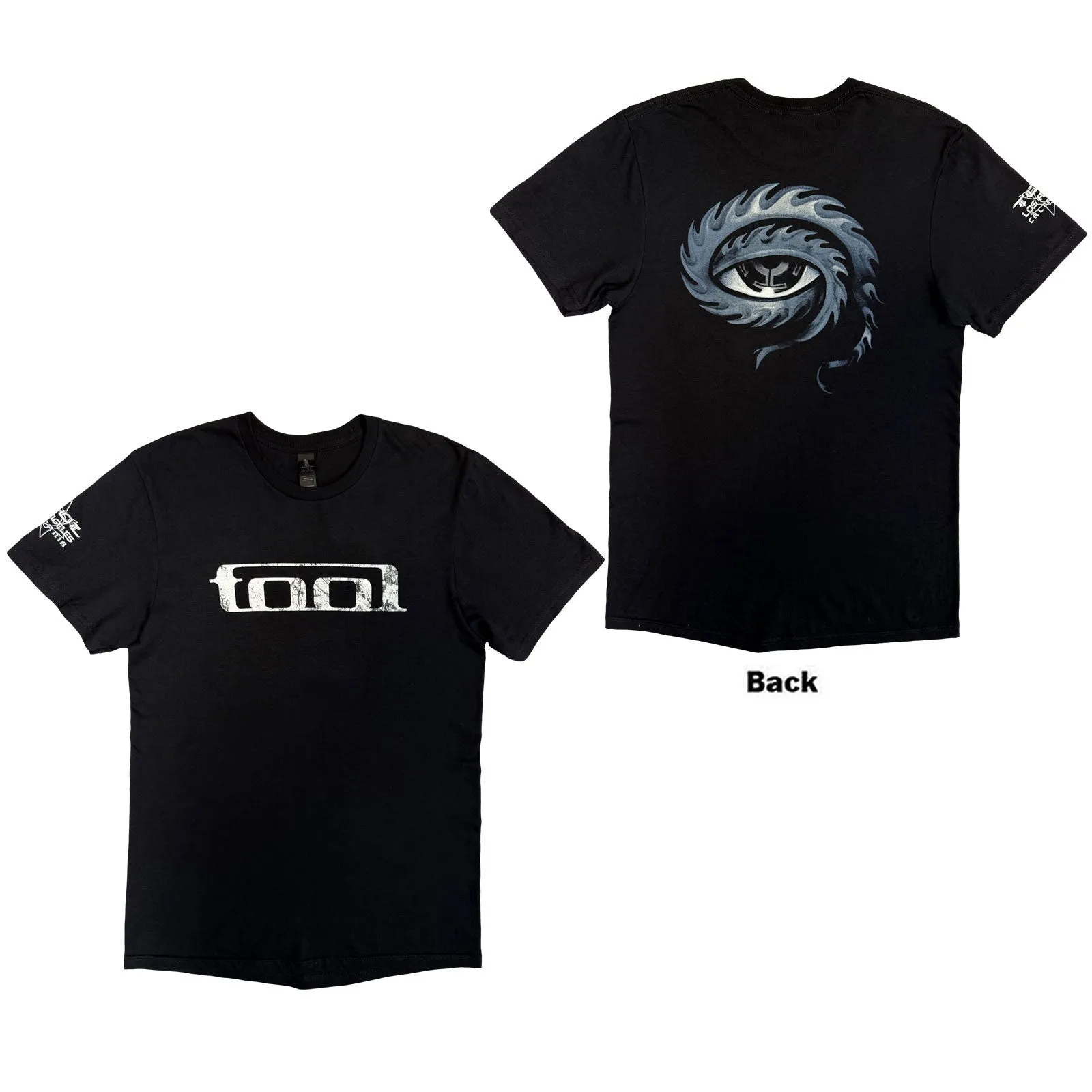 TOOL - BIG EYE - T-Shirt Black (Back & Sleeve Print) sold by Spiral Direct