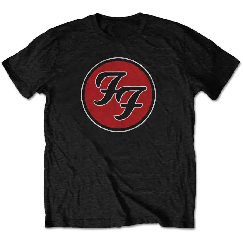 FOO FIGHTERS - FF LOGO - T-Shirt Black made by Spiral Direct