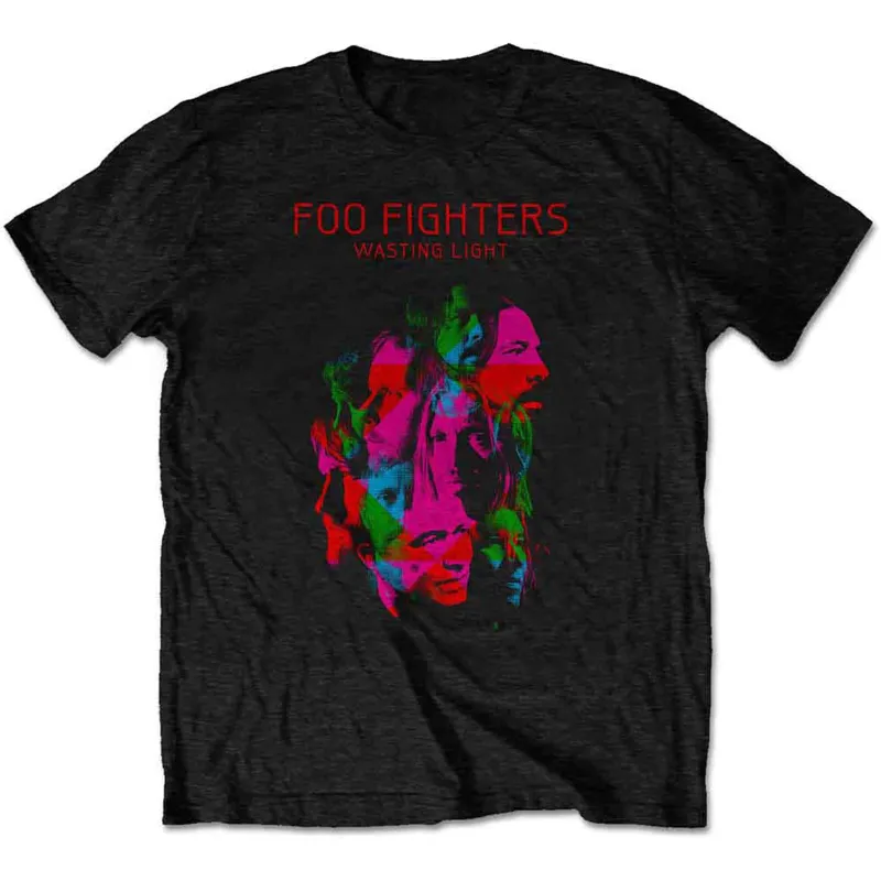 FOO FIGHTERS - WASTING LIGHT - T-Shirt Black made by Spiral Direct