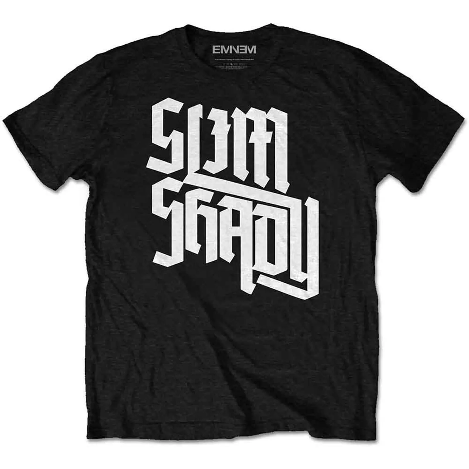EMINEM - SHADY SLANT - T-Shirt Black sold by Spiral Direct