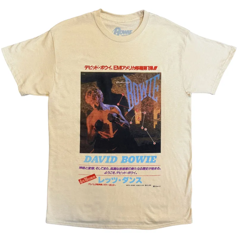 DAVID BOWIE - JAPANESE TEXT - T-Shirt Neutral made by Spiral Direct