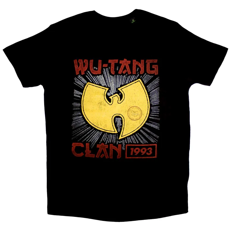 WU-TANG CLAN - TOUR '93 - T-Shirt Black sold by Spiral Direct